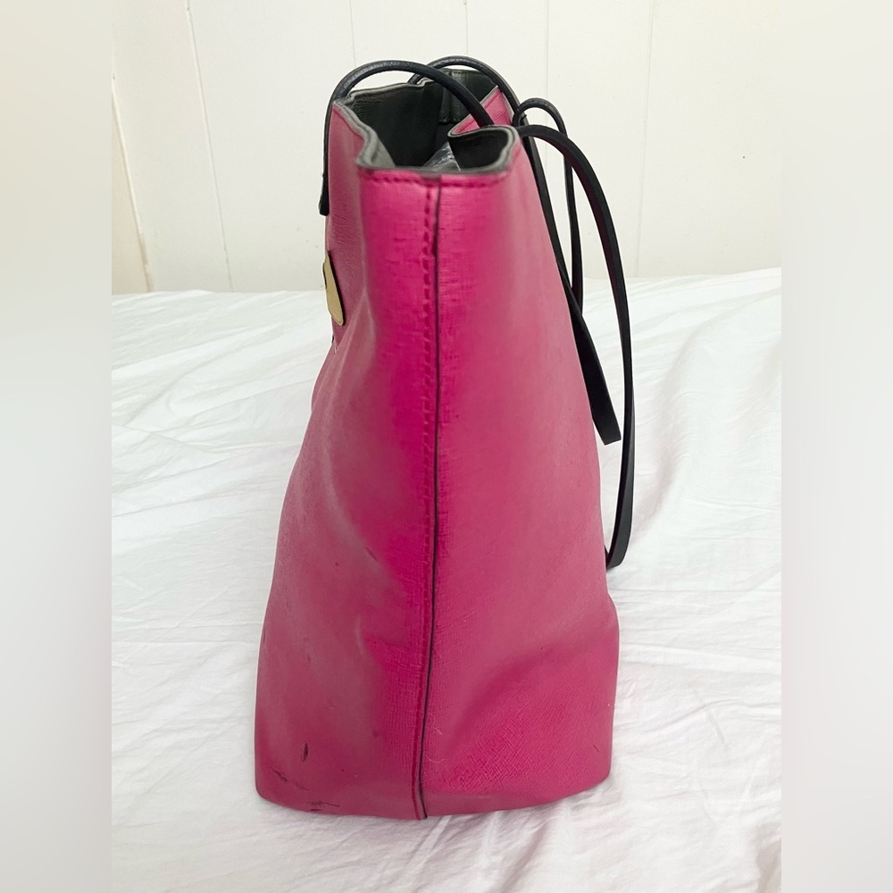 Authentic Fendi Pink leather Monster Tote - Picture 5 of 12